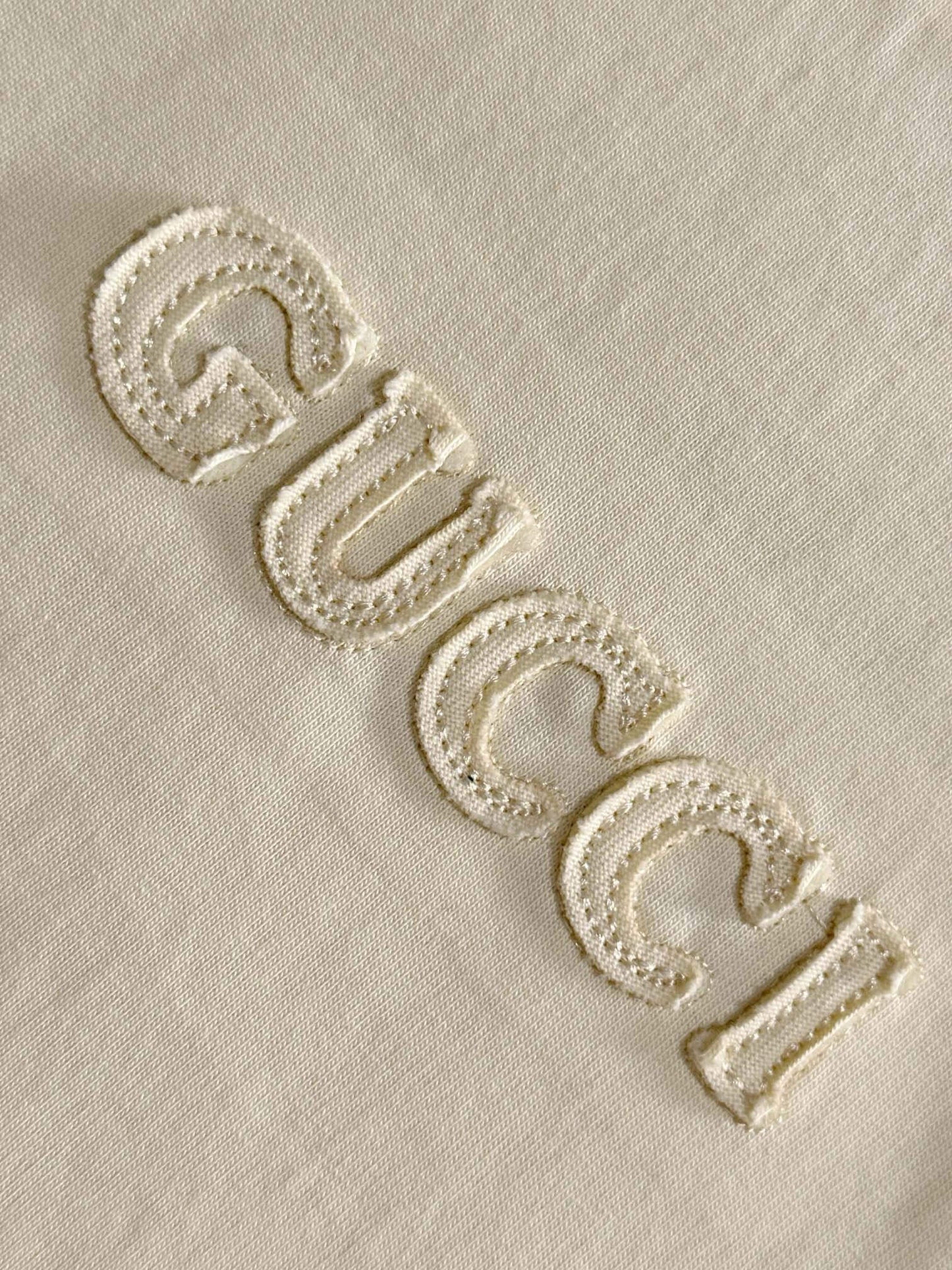 Letter Embroidered T Shirt