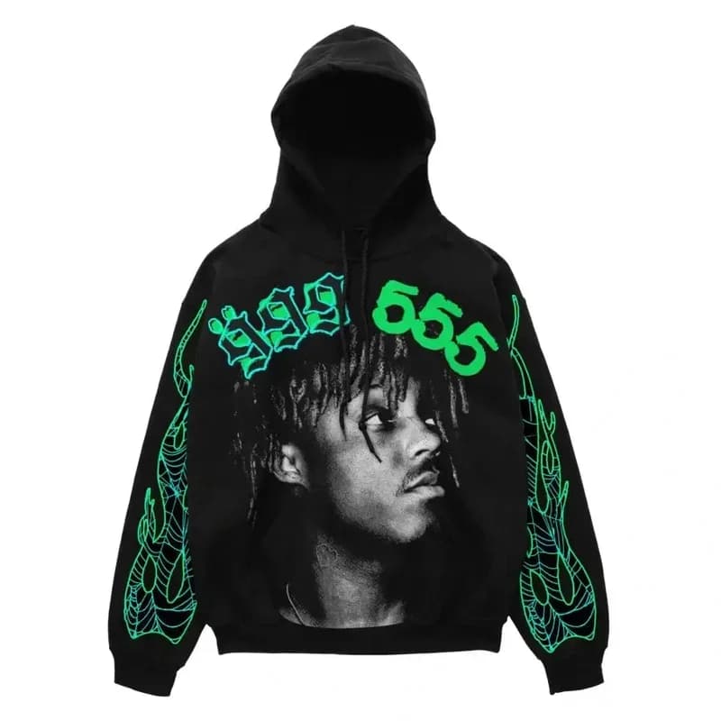 Classic Street Black Hoodie