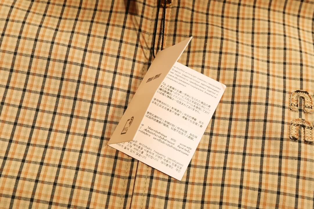 New Brown Plaid Jacket