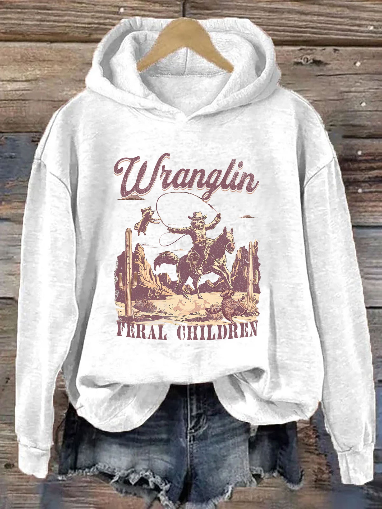 Wranglin Feral Kids Hoodie