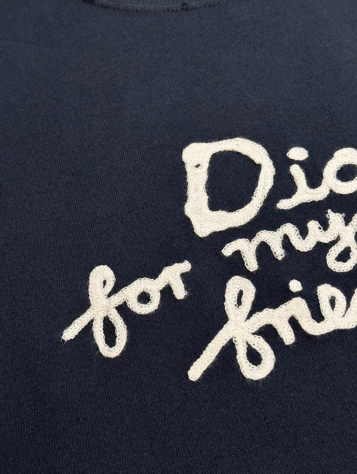 Letter Embroidery T Shirt