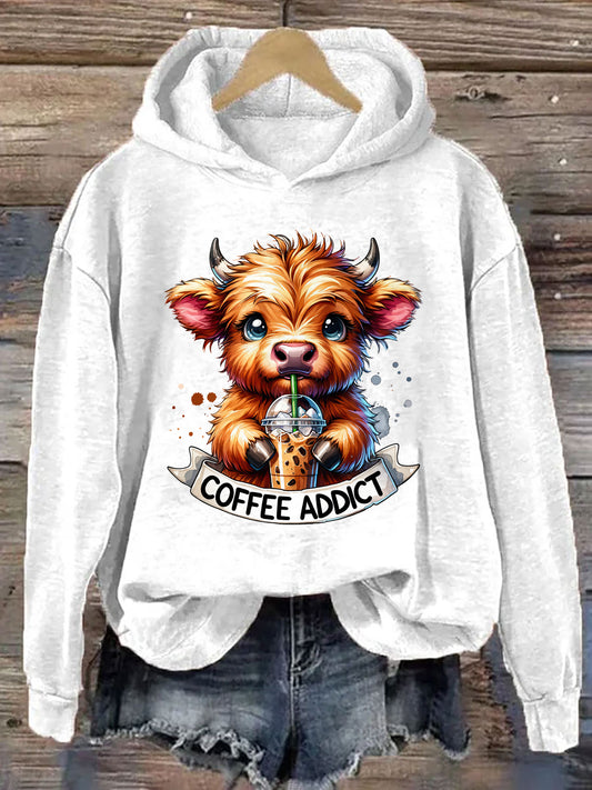 Cute Highland Cow Hoodie