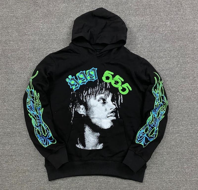 Classic Street Black Hoodie