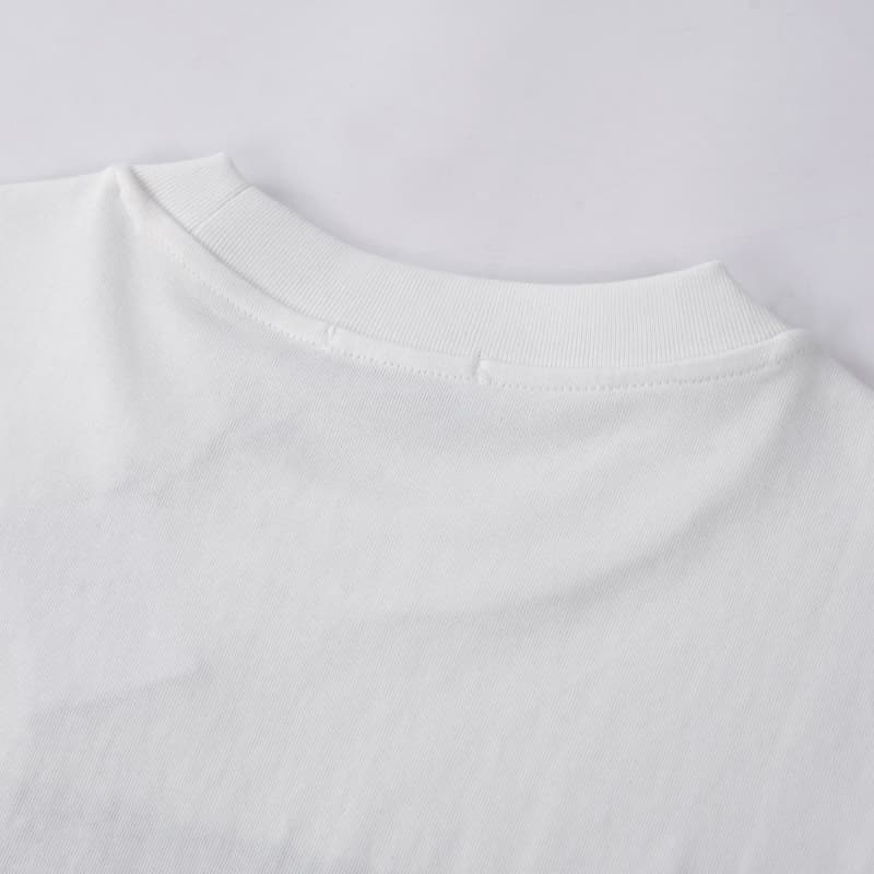 Hand-Cut Applique Embroidered T-Shirt