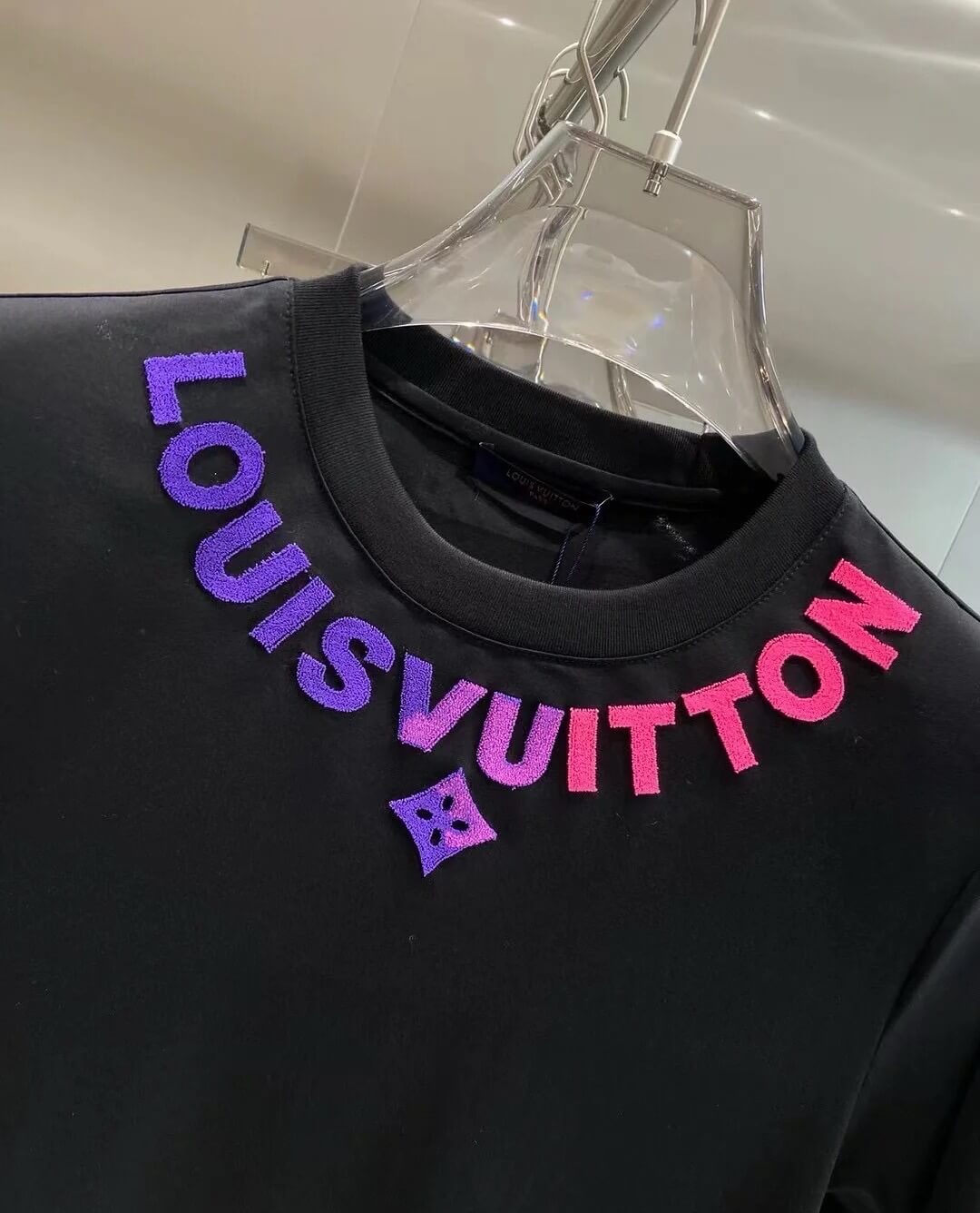 New Toothbrush Embroidery T Shirt