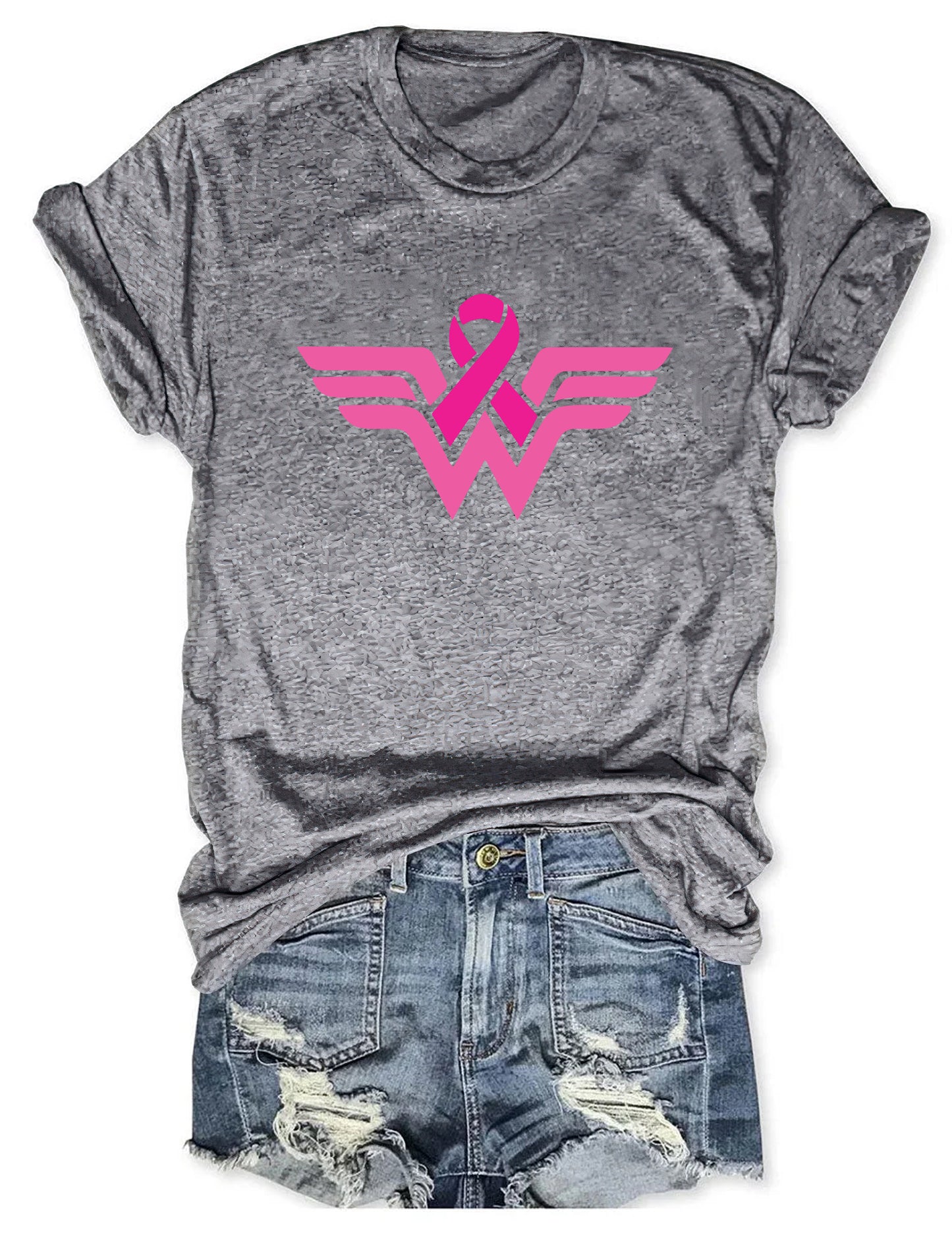 Cancer Ribbon Wonder T-Shirt