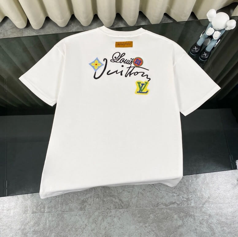 Floral Embroidery T Shirt