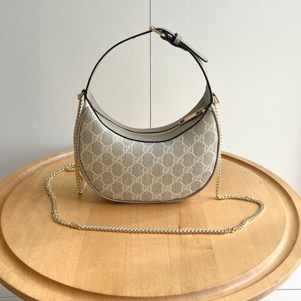 Vintage Crescent-Shaped Handheld Shoulder Bag
