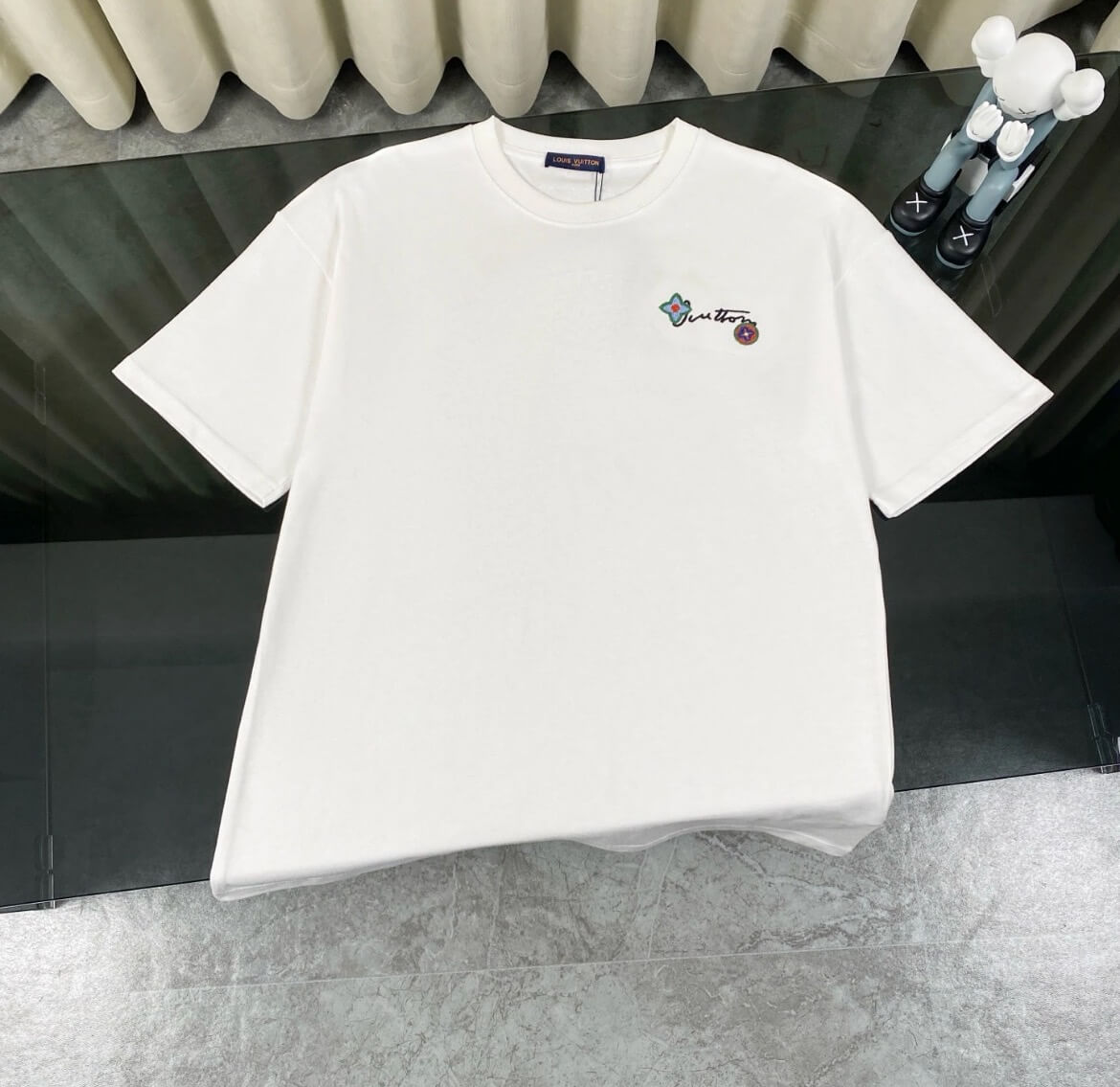 Floral Embroidery T Shirt