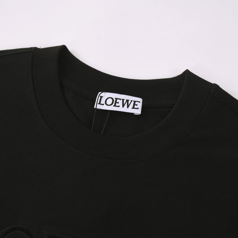 Hand-Cut Applique Embroidered T-Shirt