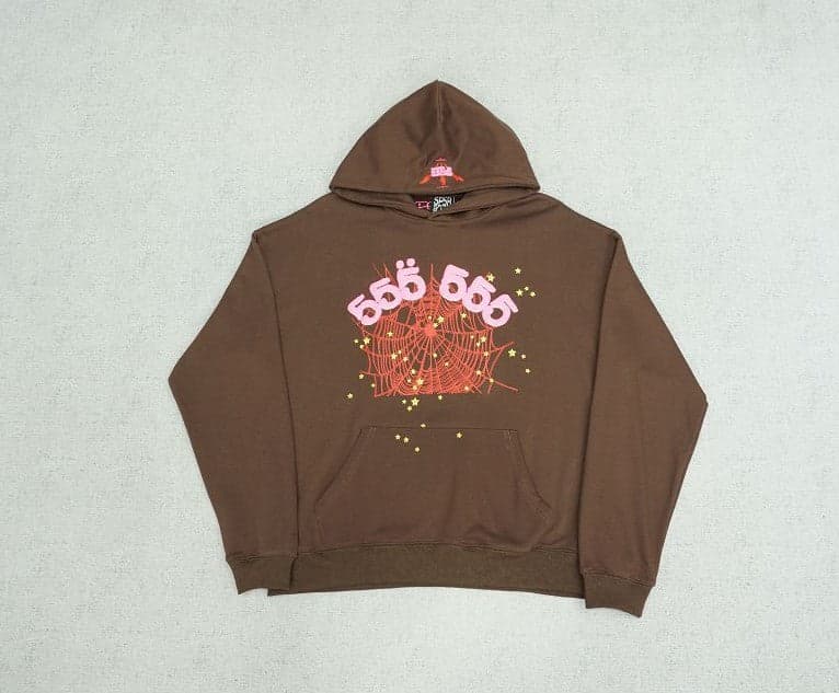 Classic Number Brown Hoodie