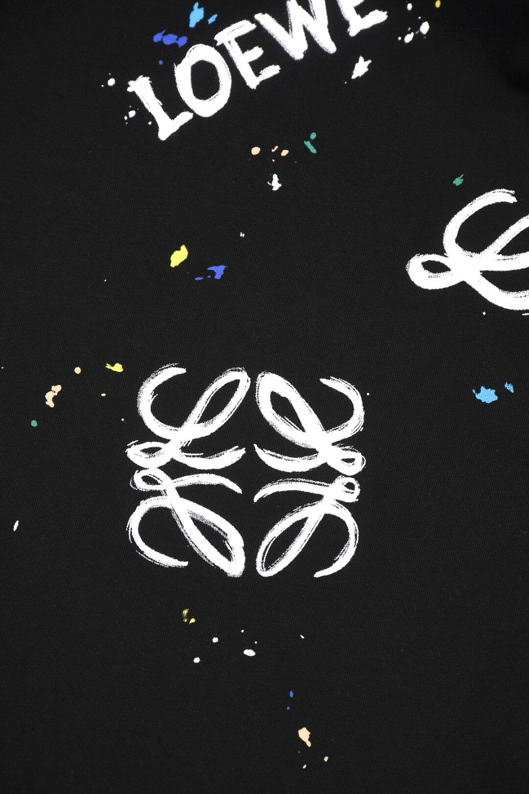 Hand-Drawn Letter Graphic T-Shirt