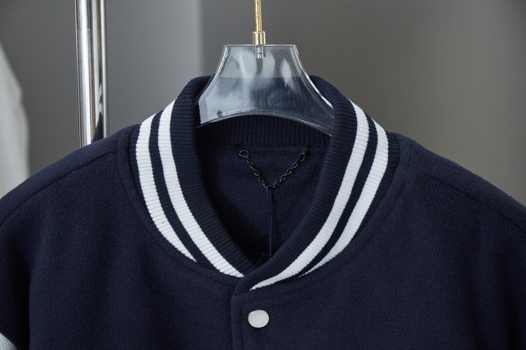 Nautical Wool Baseball Jacket