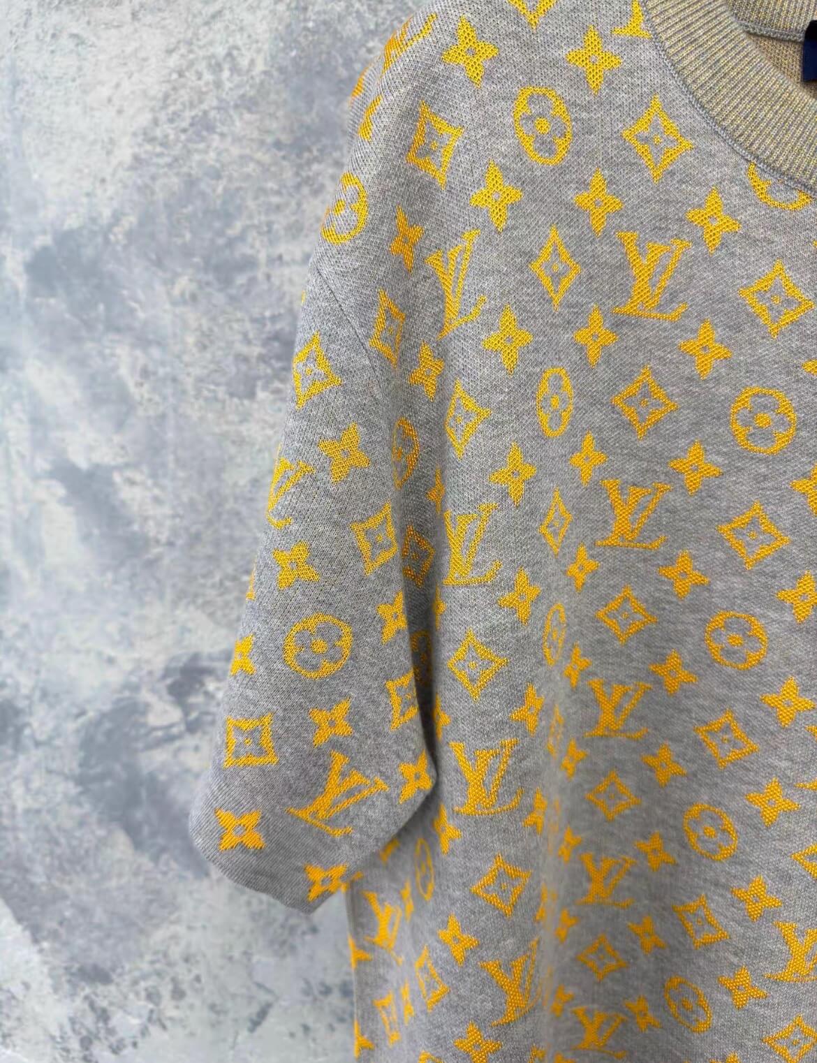 2025 New Jacquard Knit T-shirt