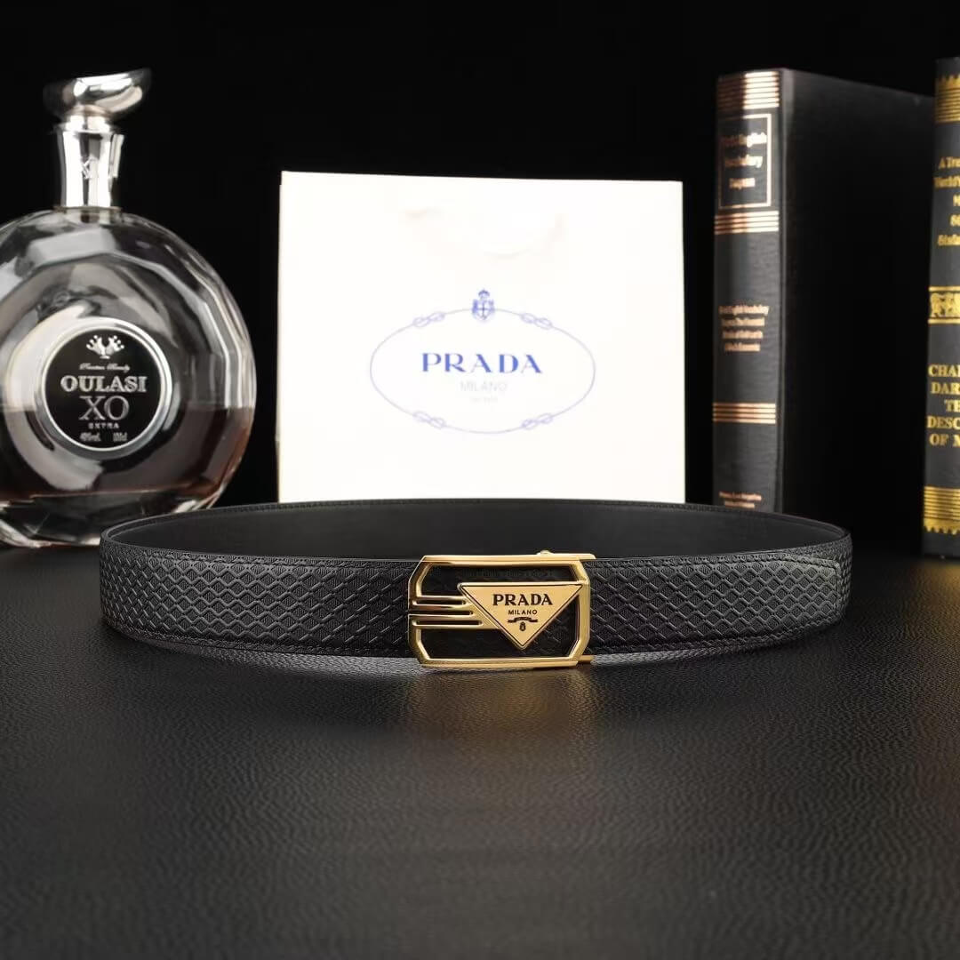 Classic Triangle Cut-Out Buckle Belt