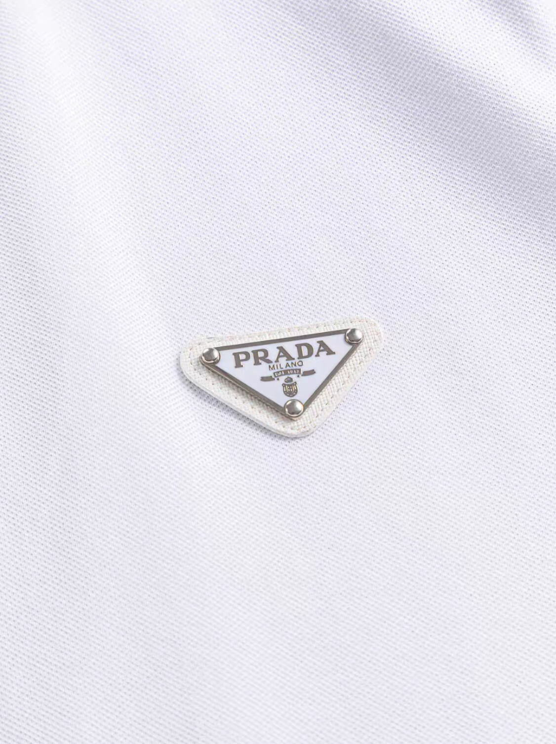 Metal Triangle On Chest T Shirt