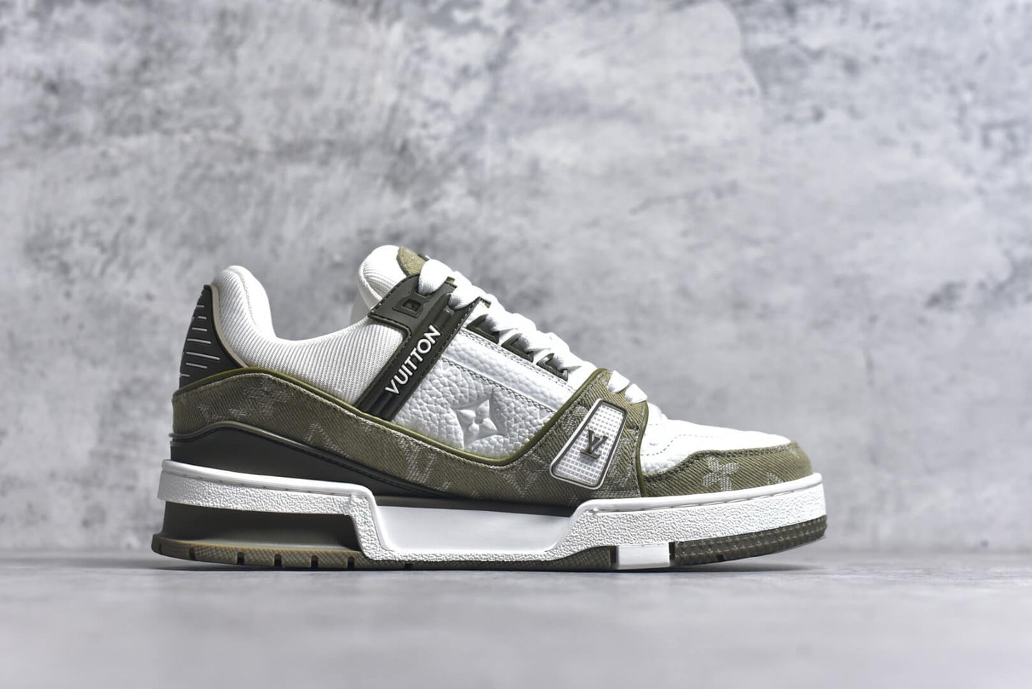 Brown Genuine Leather Sneakers