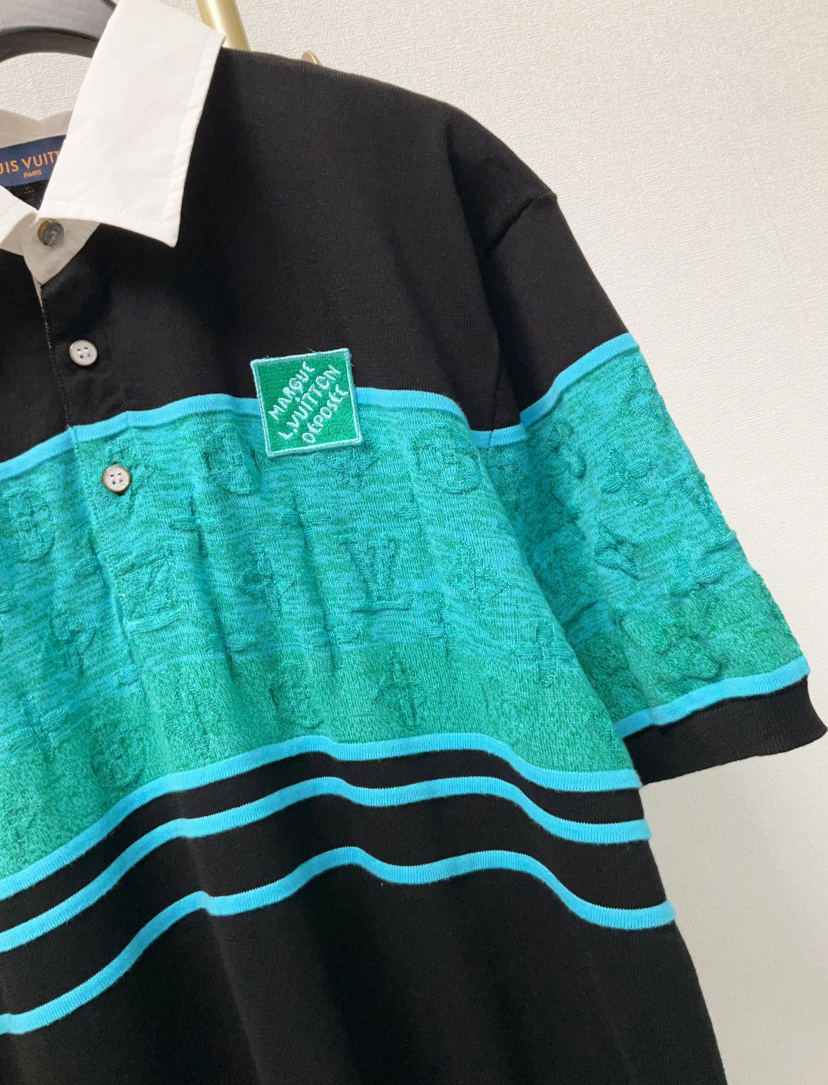 Iridescent Color - Blocked POLO Shirt