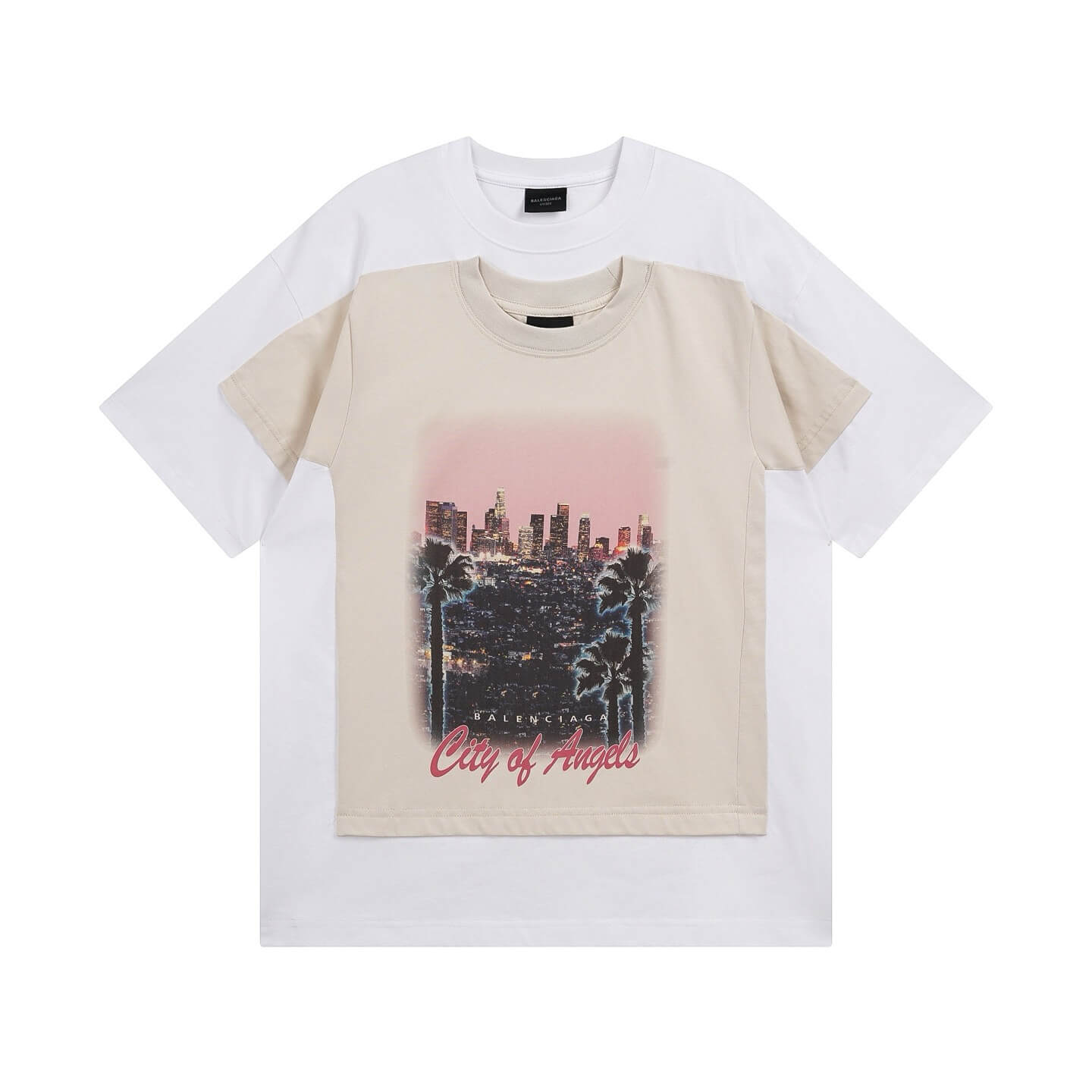 Layered Double-Layer T-Shirt