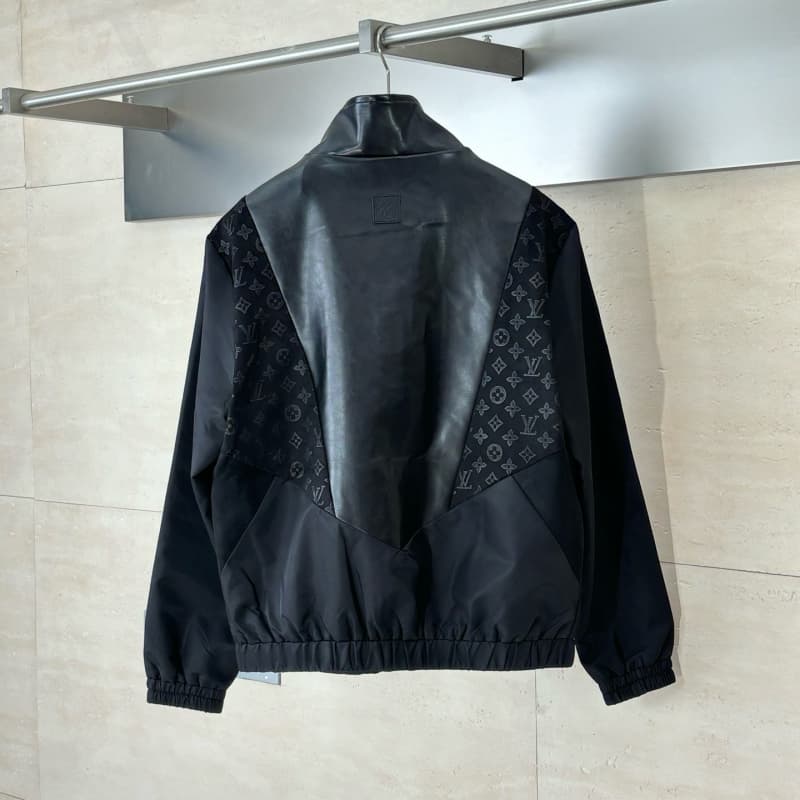 Vintage Monogram Patchwork Leather Jacket