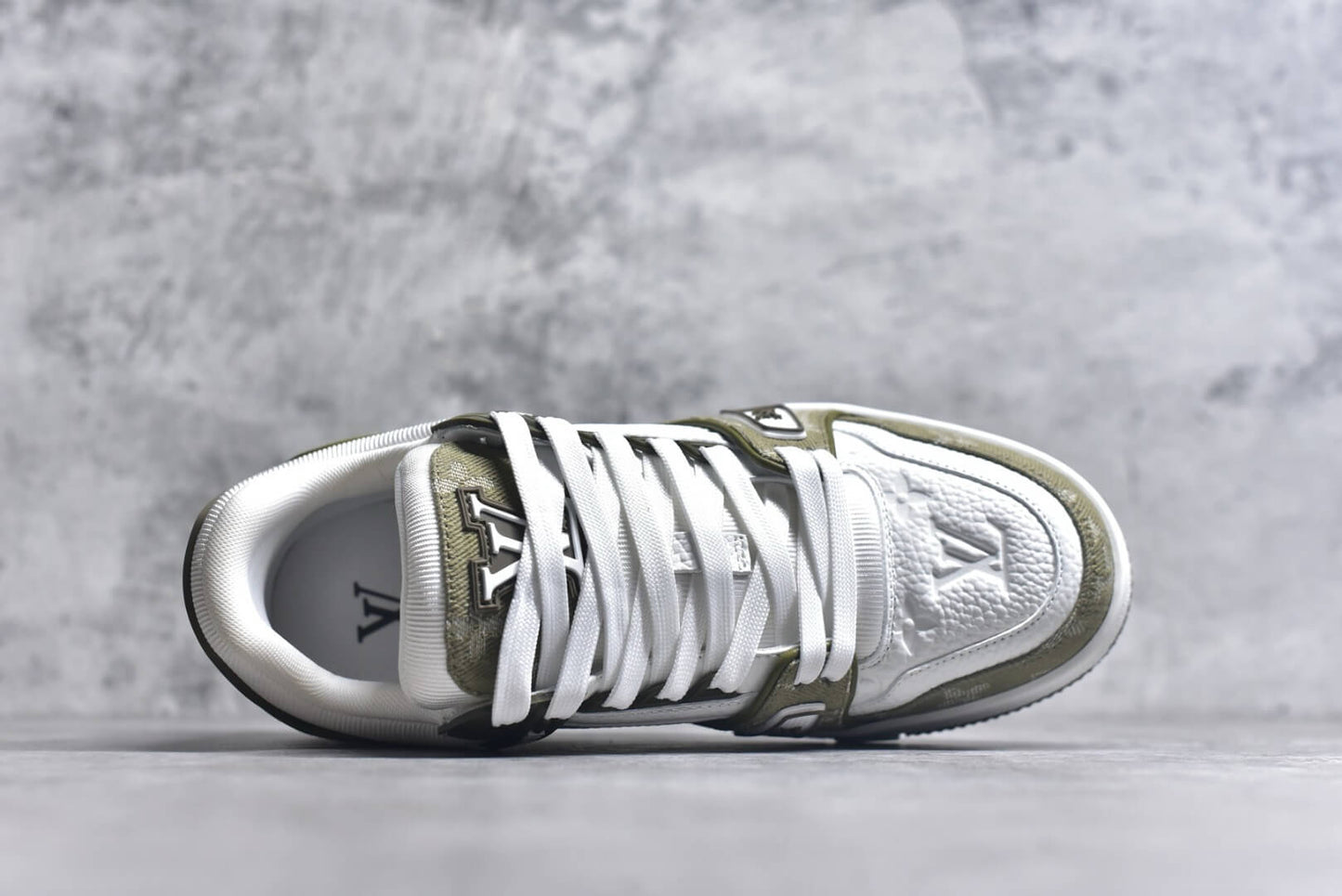 Brown Genuine Leather Sneakers