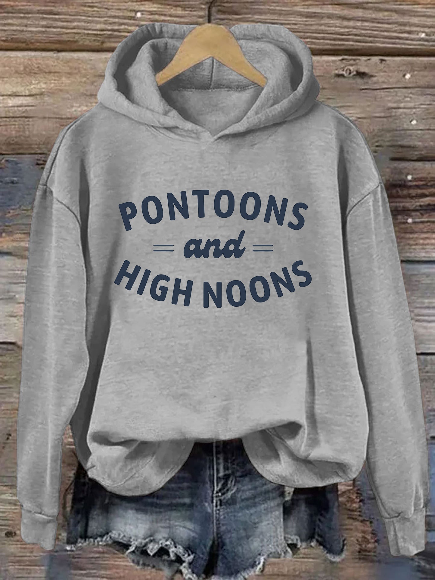 Pontoons And High Noons Hoodie