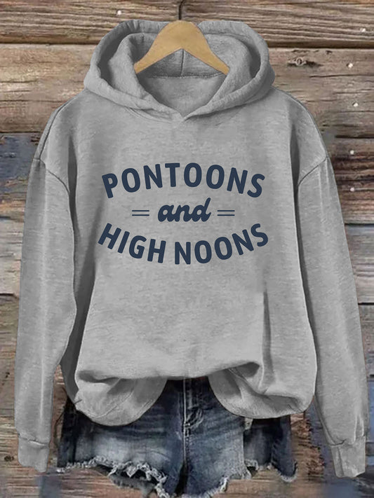Pontoons And High Noons Hoodie