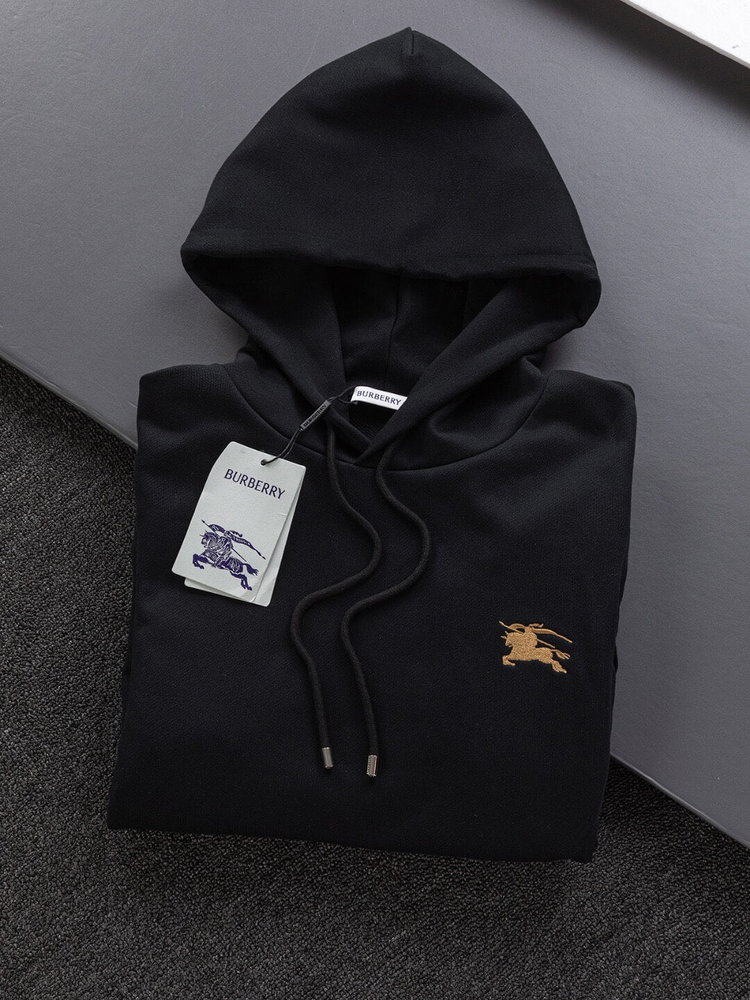 Chest War Horse Embroidery Hoodie