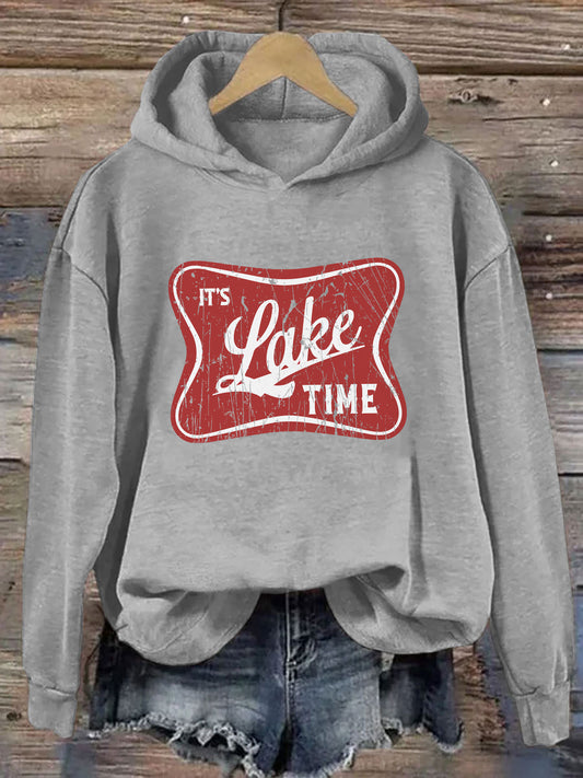 It's Lake Time Hoodie