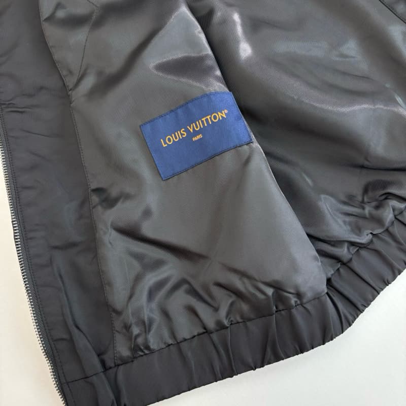 Vintage Monogram Patchwork Leather Jacket