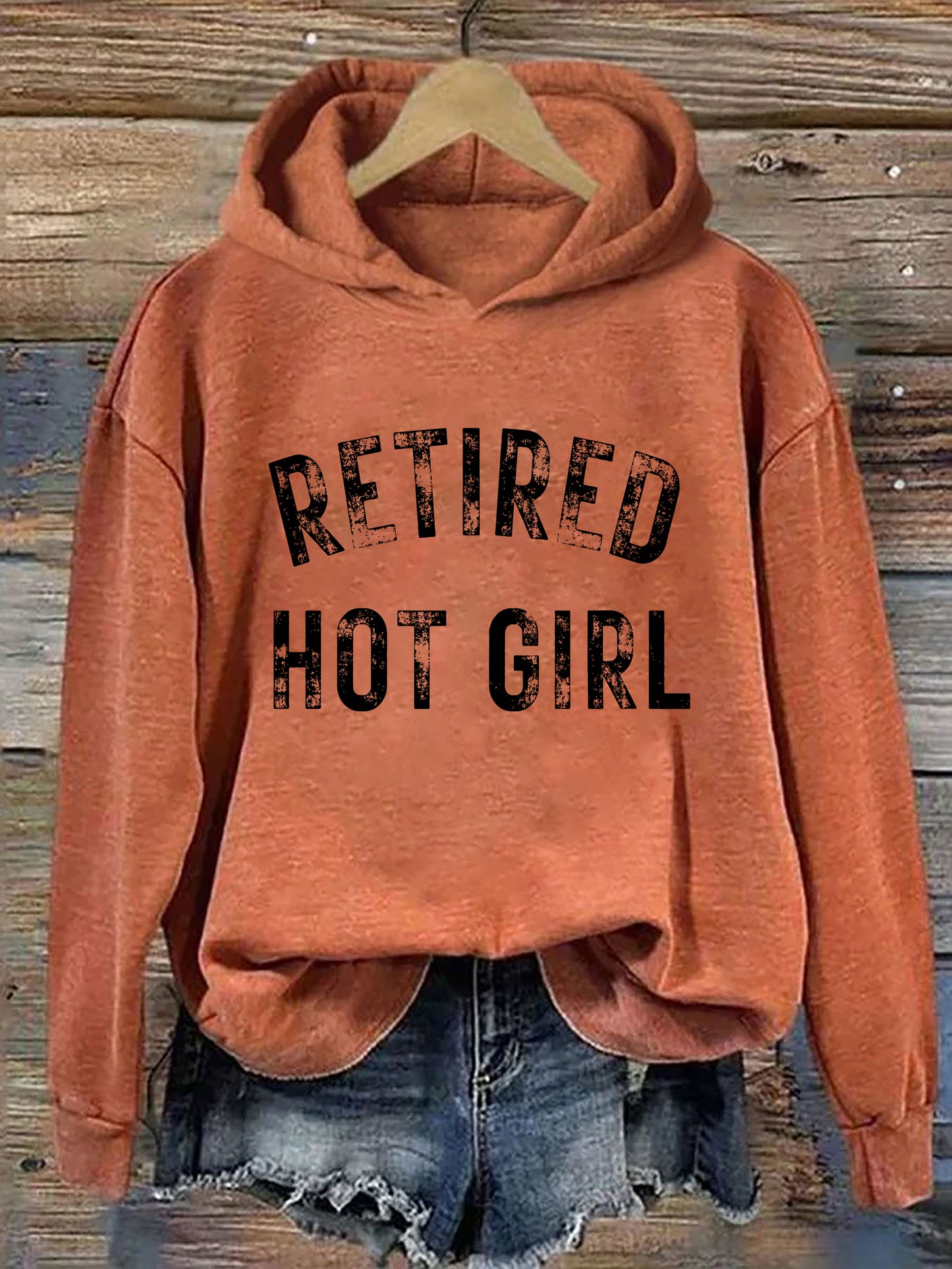 Retired Hot Girl Hoodie