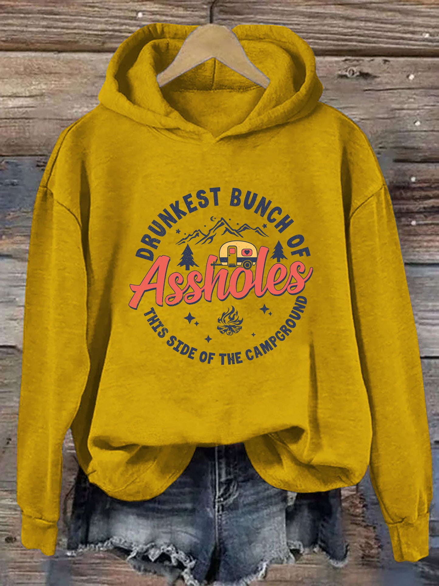 Drunkest Bunch Of Assholes This Side Of The Campground Hoodie