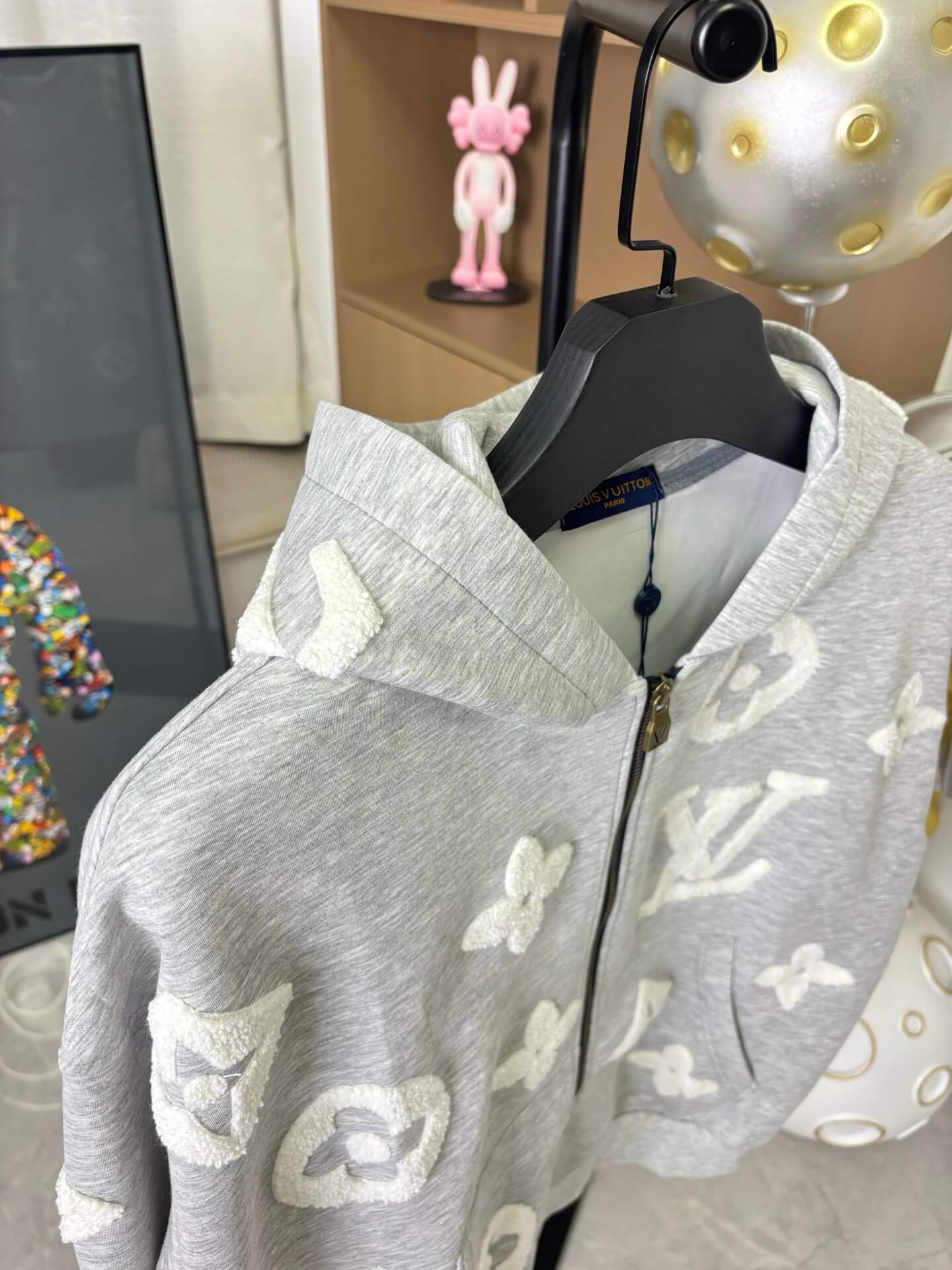 Letter Towel Embroidered Jacket