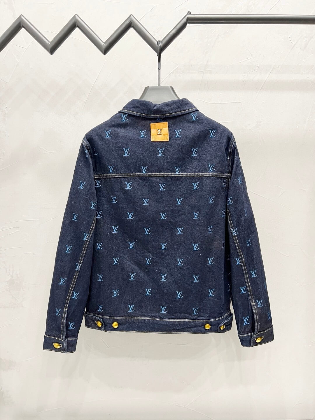 Embroidered Blue Jean Jacket