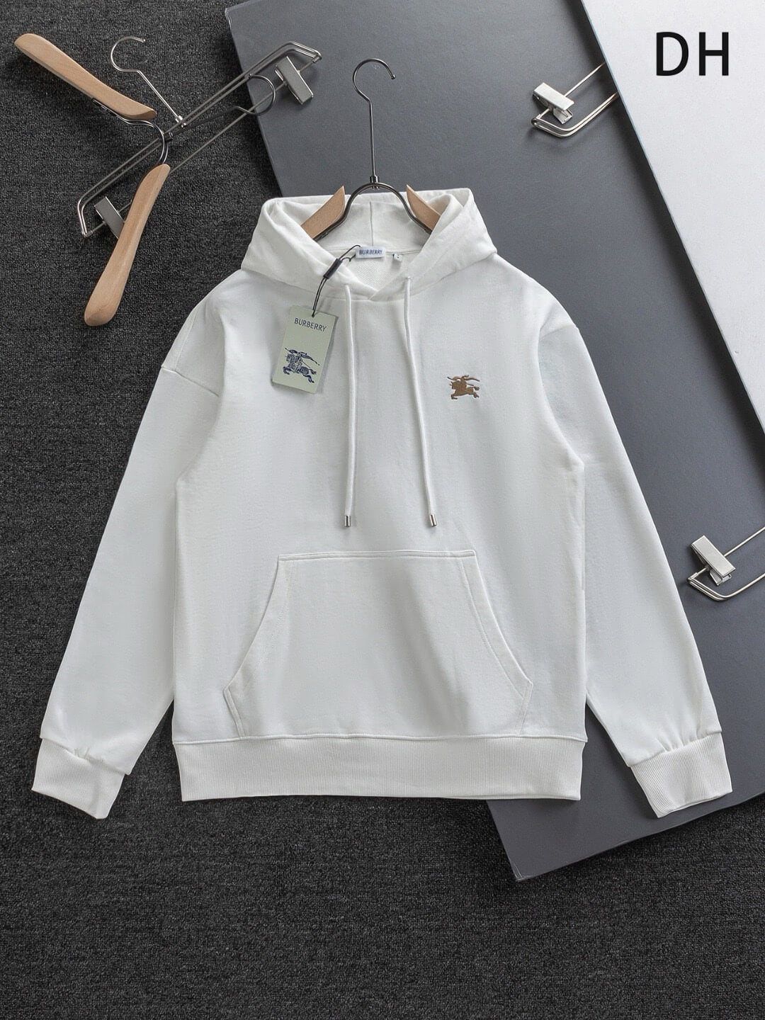 Chest War Horse Embroidery Hoodie