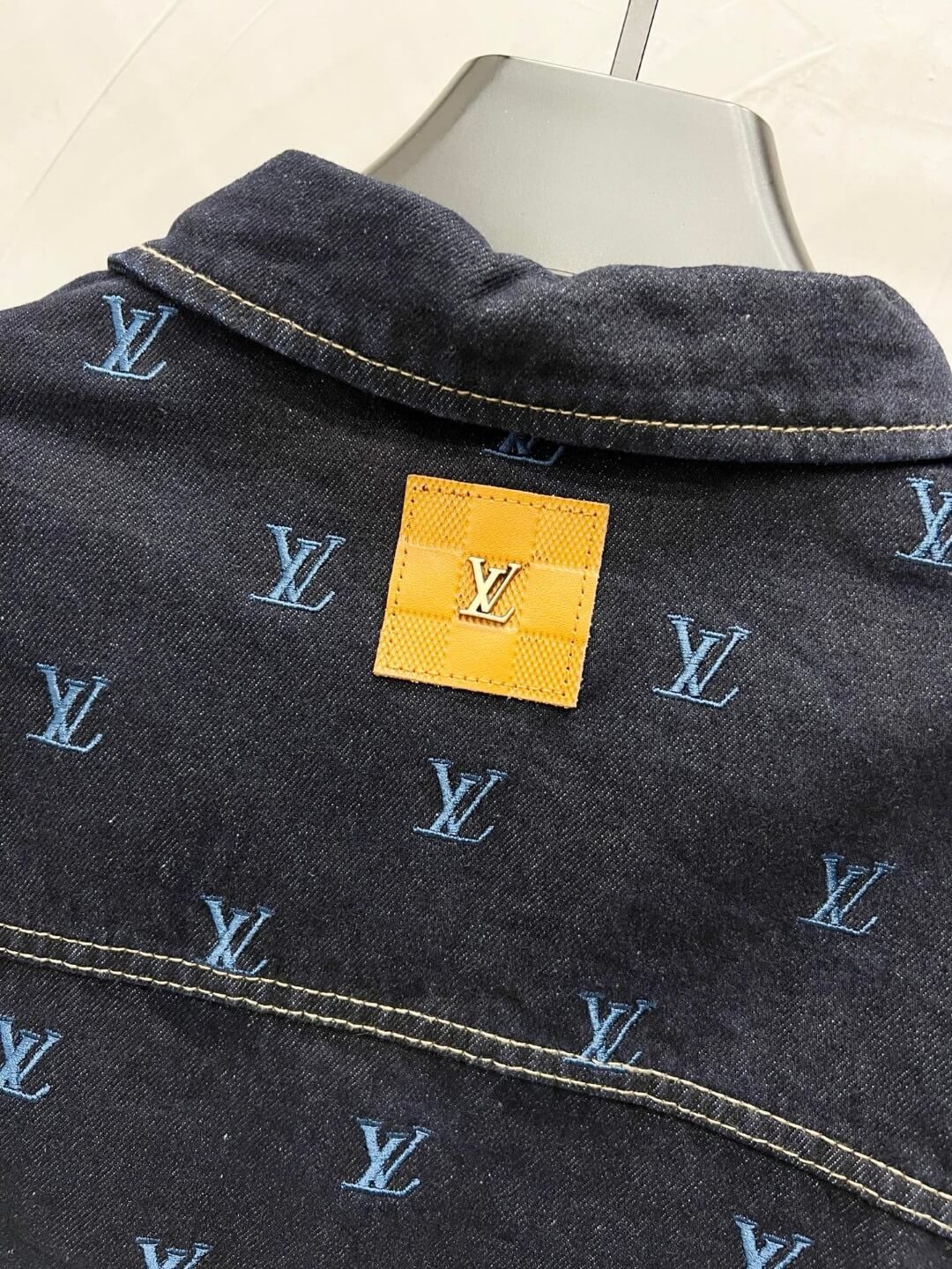 Embroidered Blue Jean Jacket