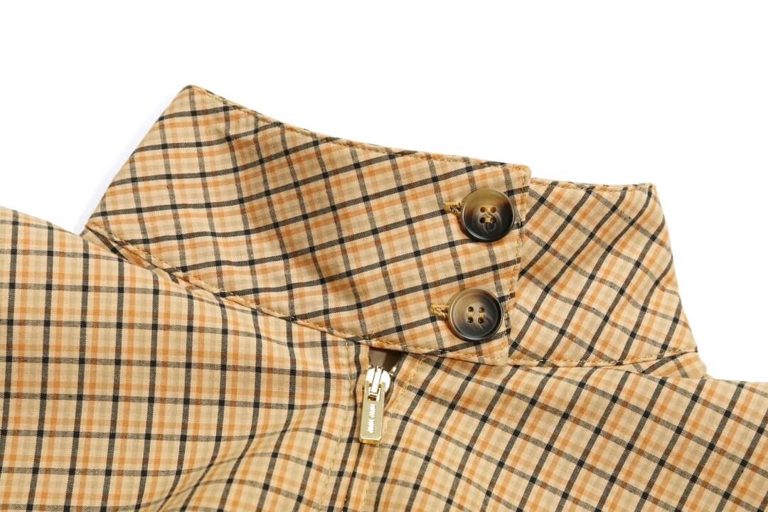 New Brown Plaid Jacket