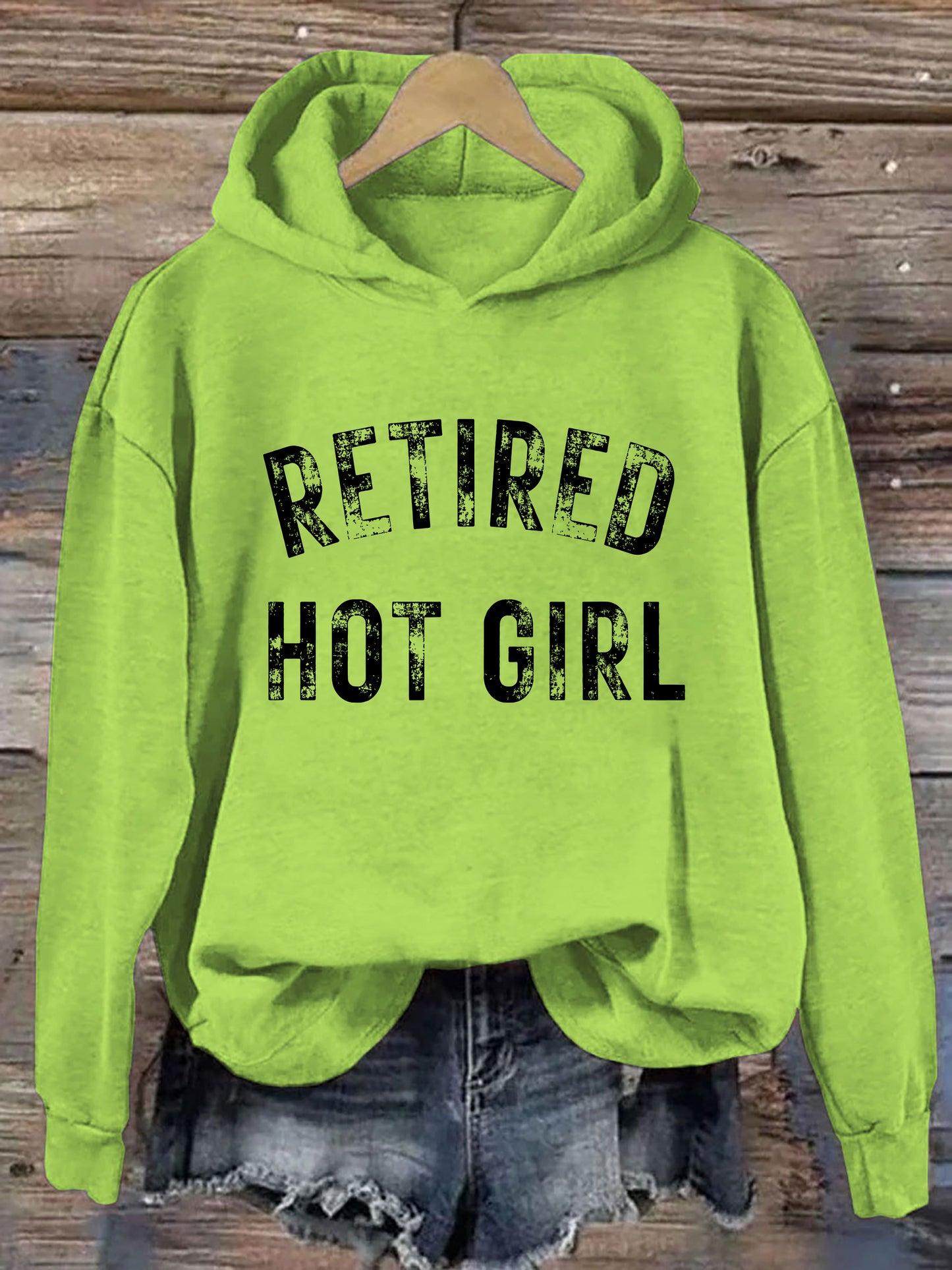 Retired Hot Girl Hoodie