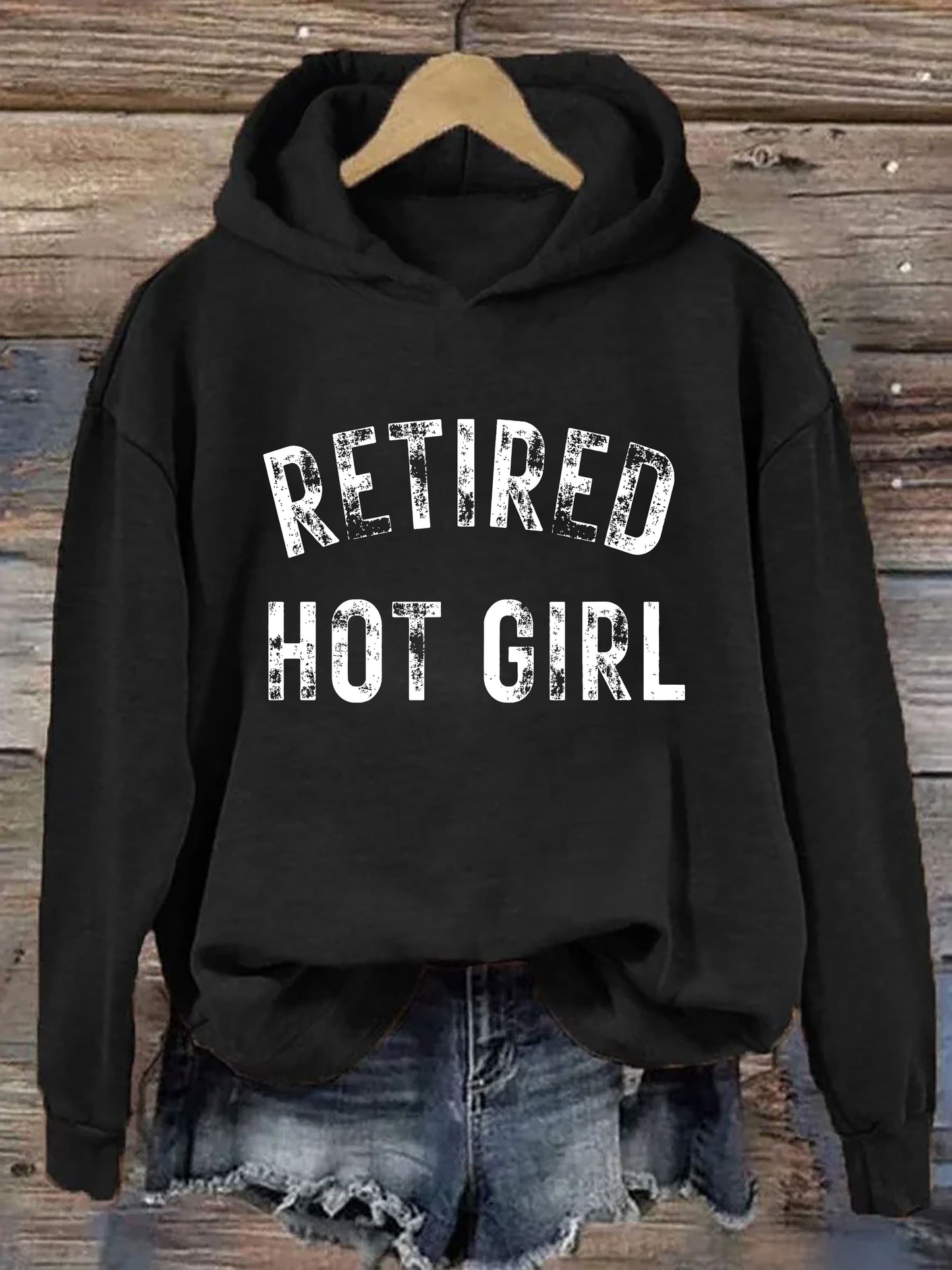 Retired Hot Girl Hoodie