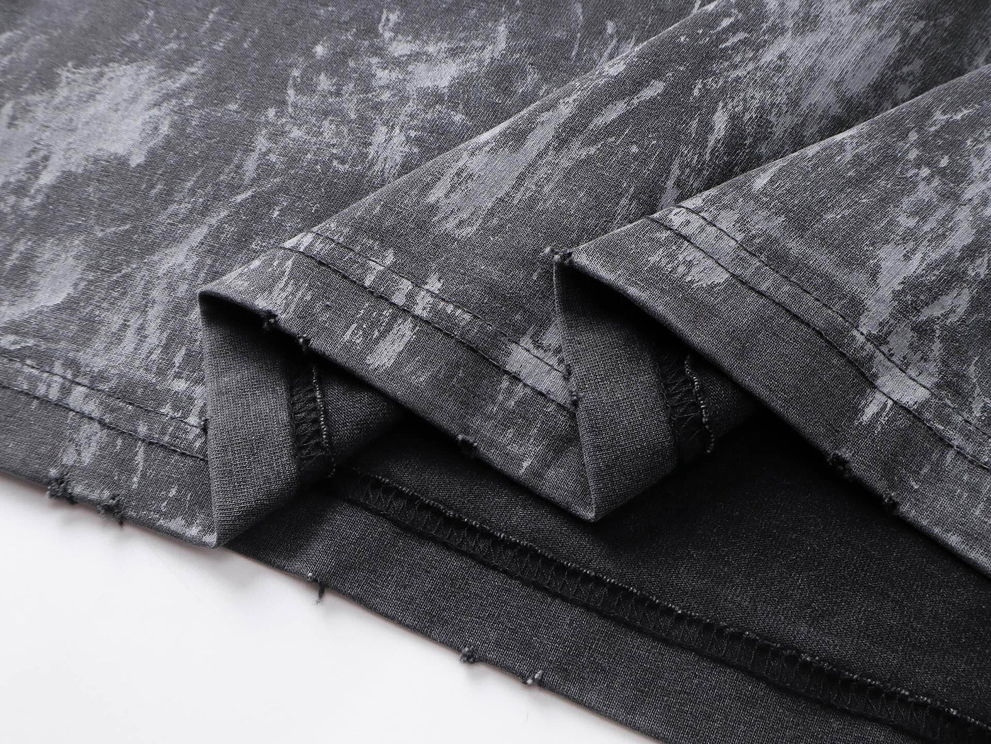 Embroidered Distressed Vintage T-Shirt
