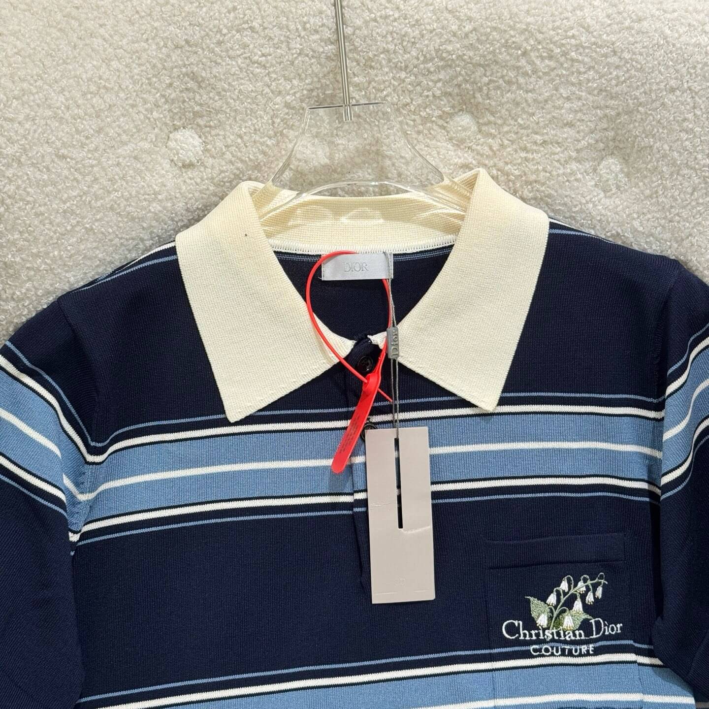 Classic Striped Polo Shirt
