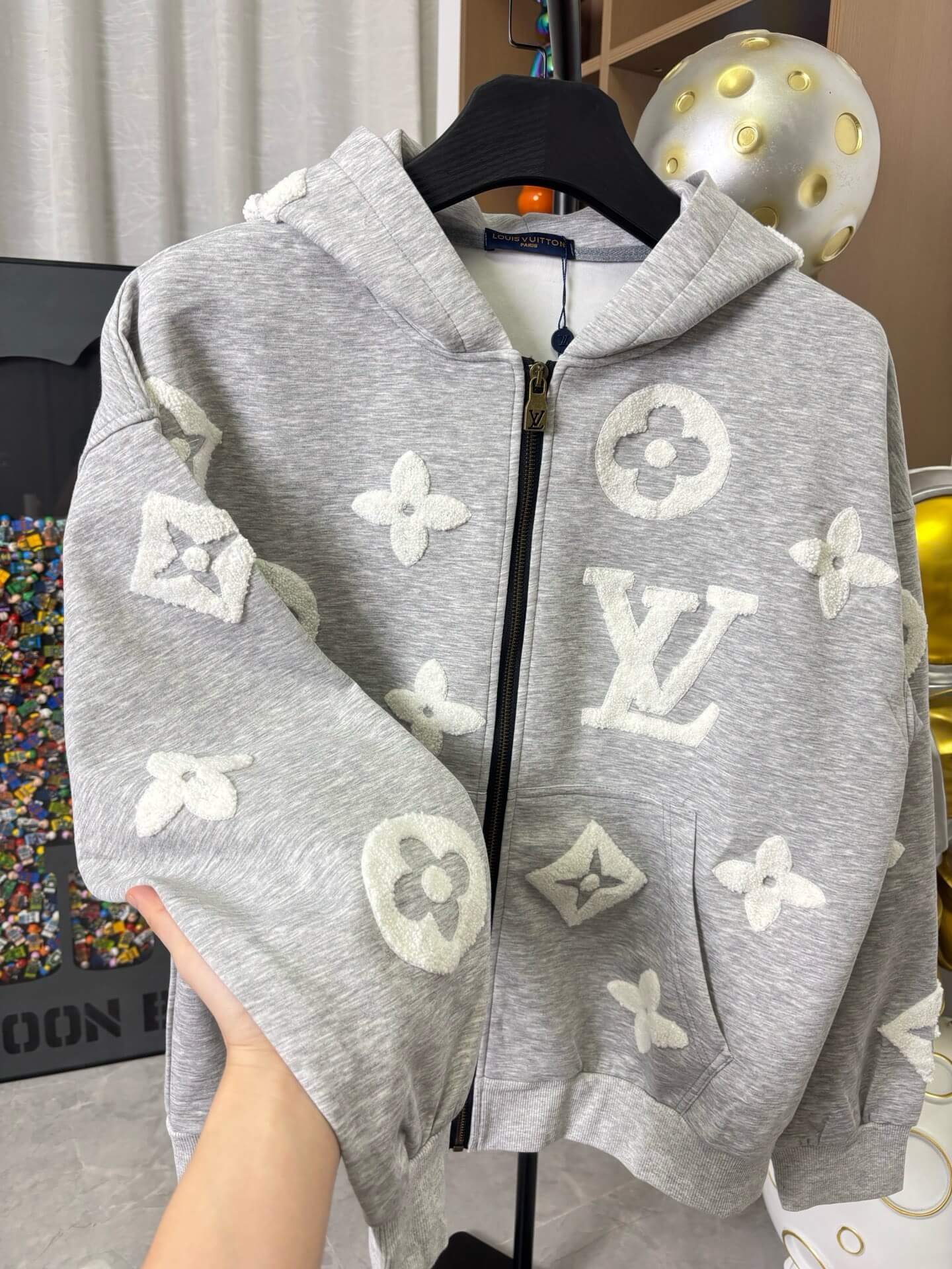 Letter Towel Embroidered Jacket