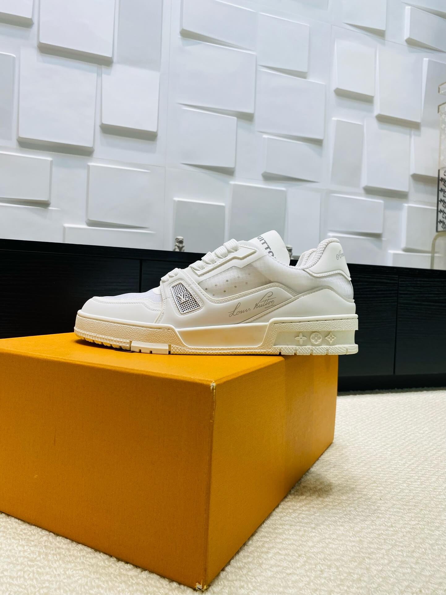 Classic Series All-White Sneakers