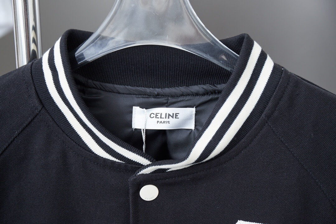 Chest “C” Letter Embroidered Jacket