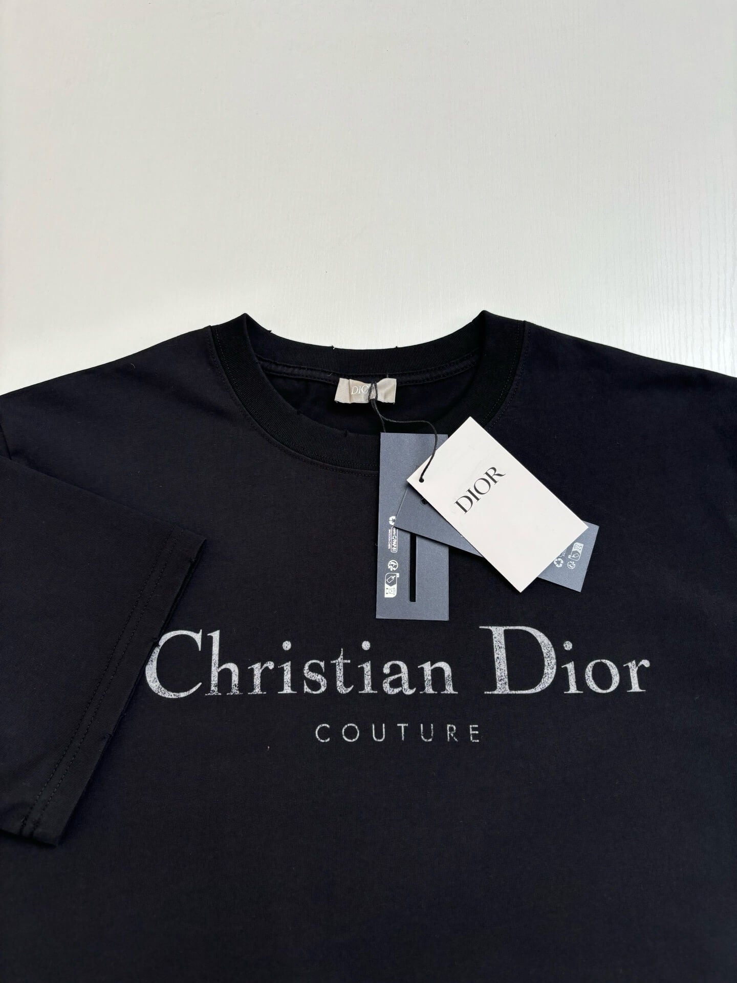 Distressed Letter Print T-Shirt