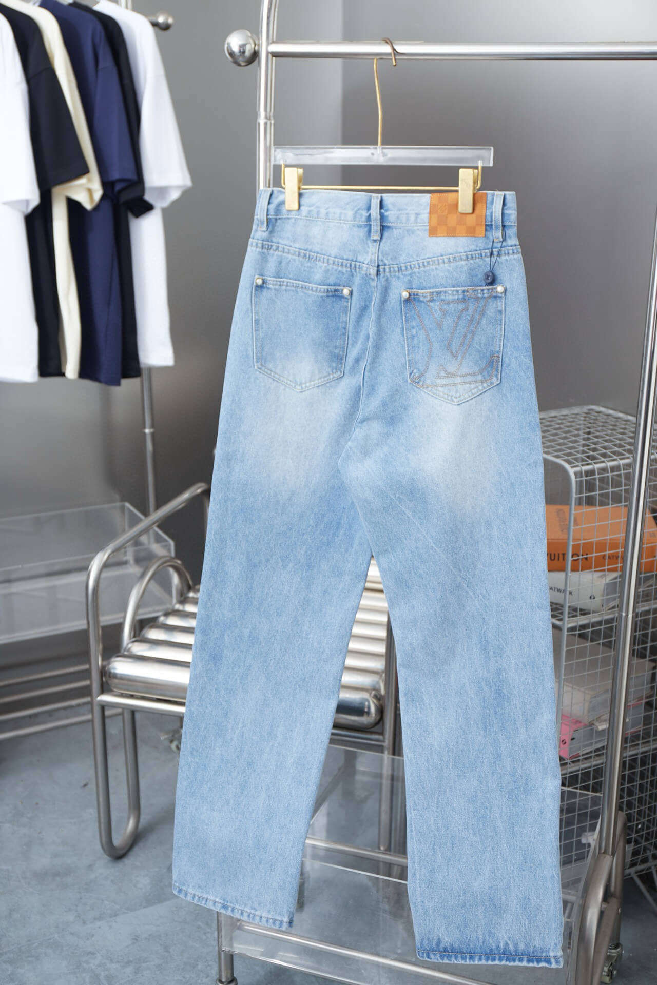 Classic Embroidered Jeans