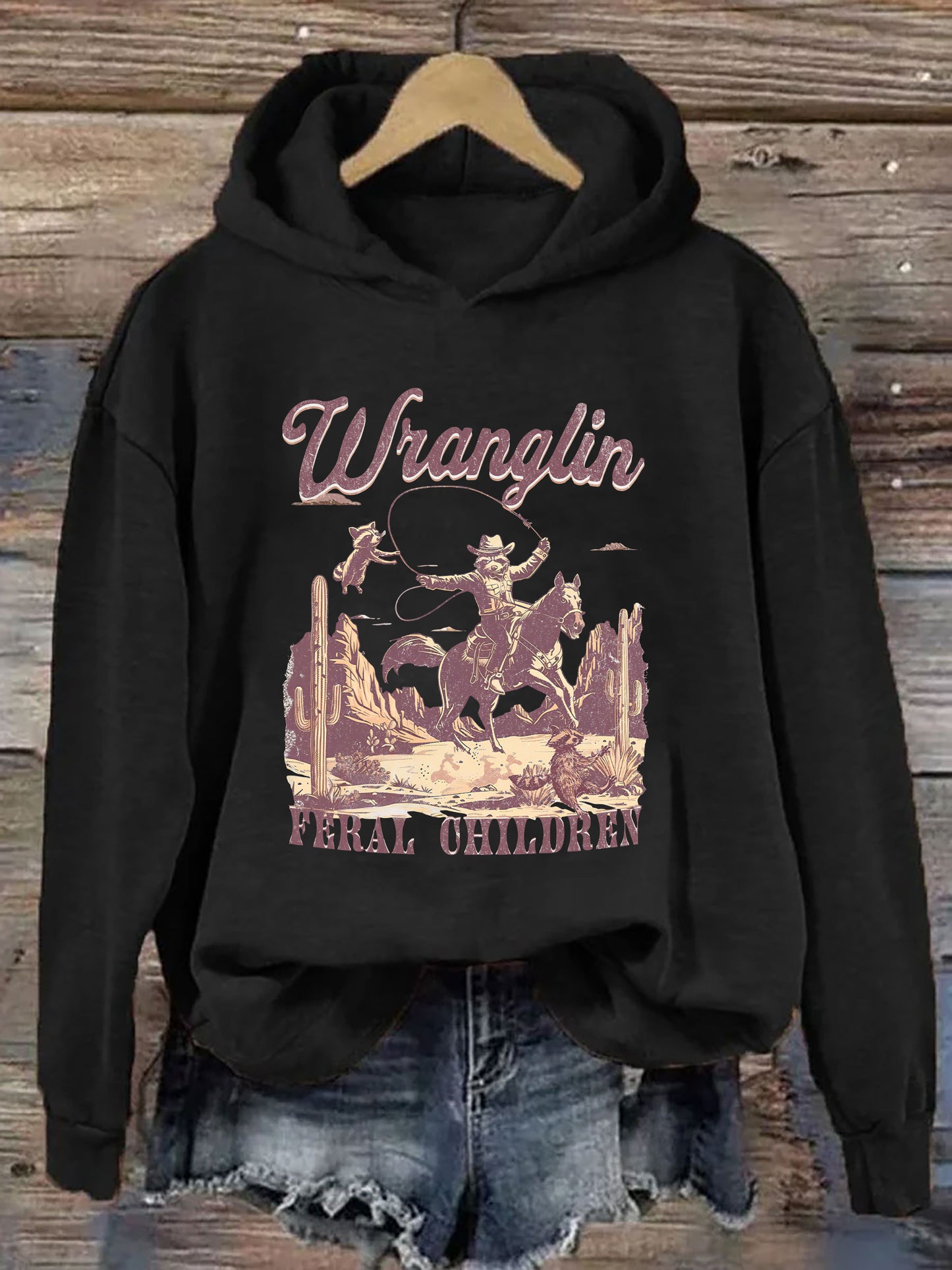 Wranglin Feral Kids Hoodie
