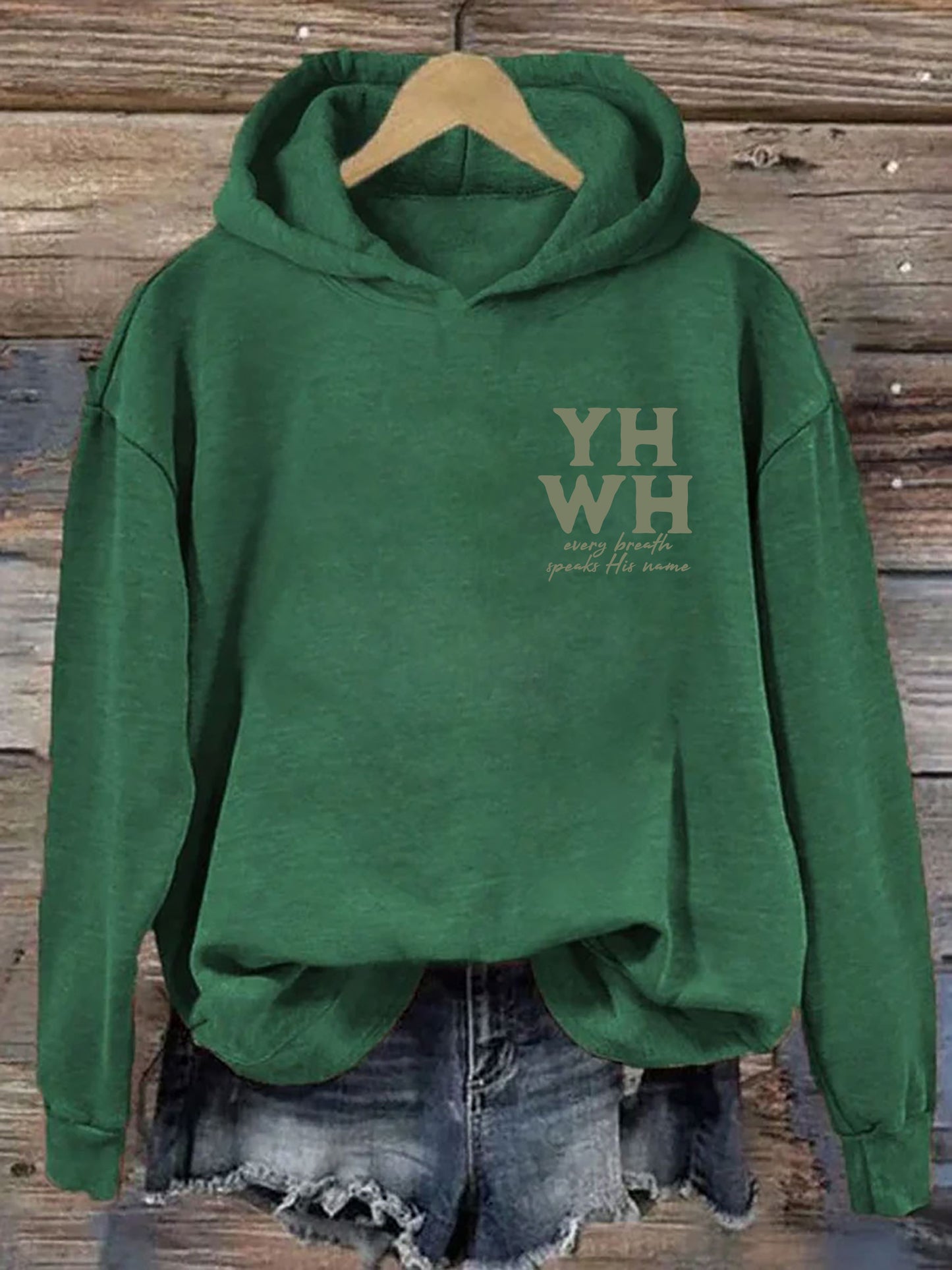 Yhwh Lungs Christian Hoodie