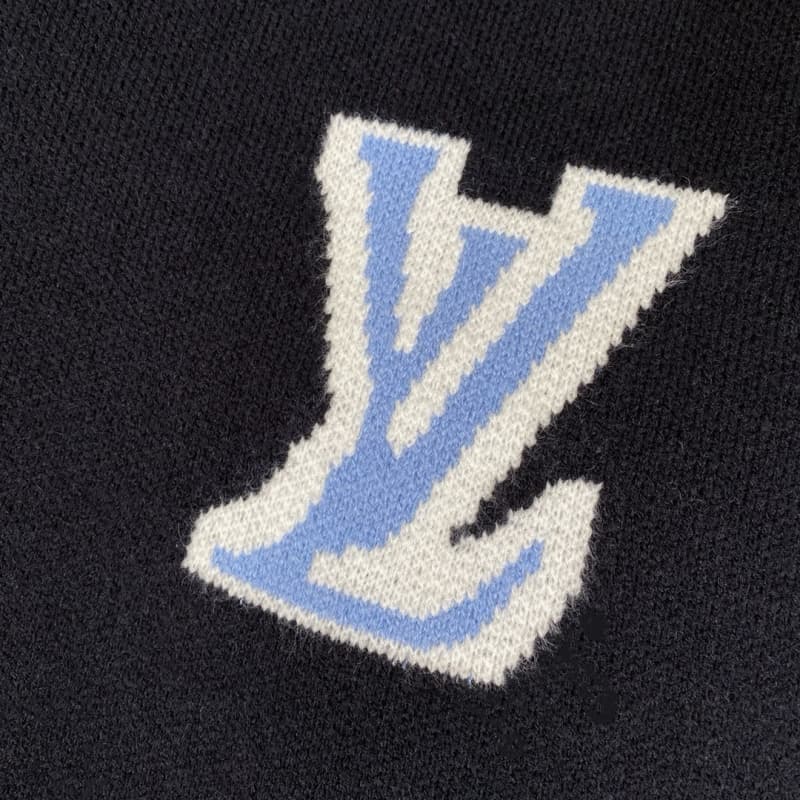 Classic Jacquard Knit Wool Sweater