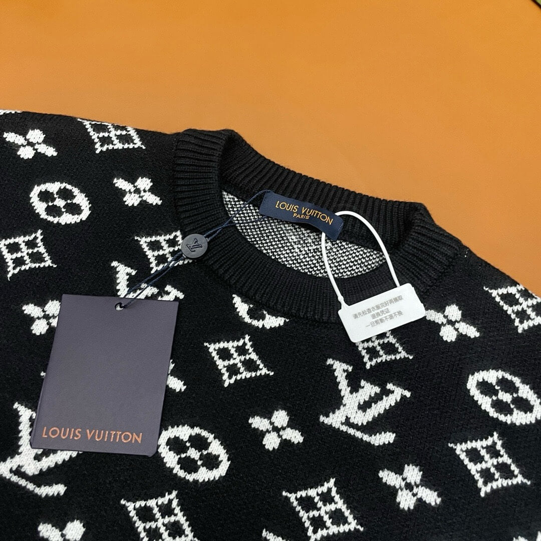 New All-Over Print Sweater